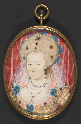 Anne of Denmark Portrait Miniature 