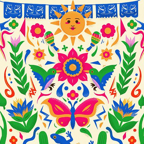 Fiesta Latina art
