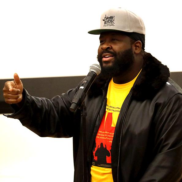 Performer at the 2024 Z Experience Poetry Slam