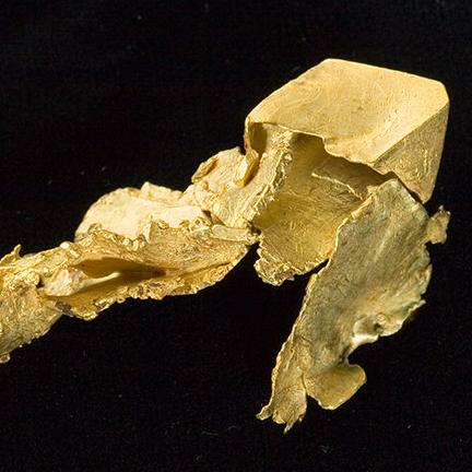 A large sample of gold