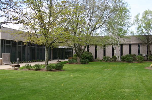 West Campus courtyard exterior