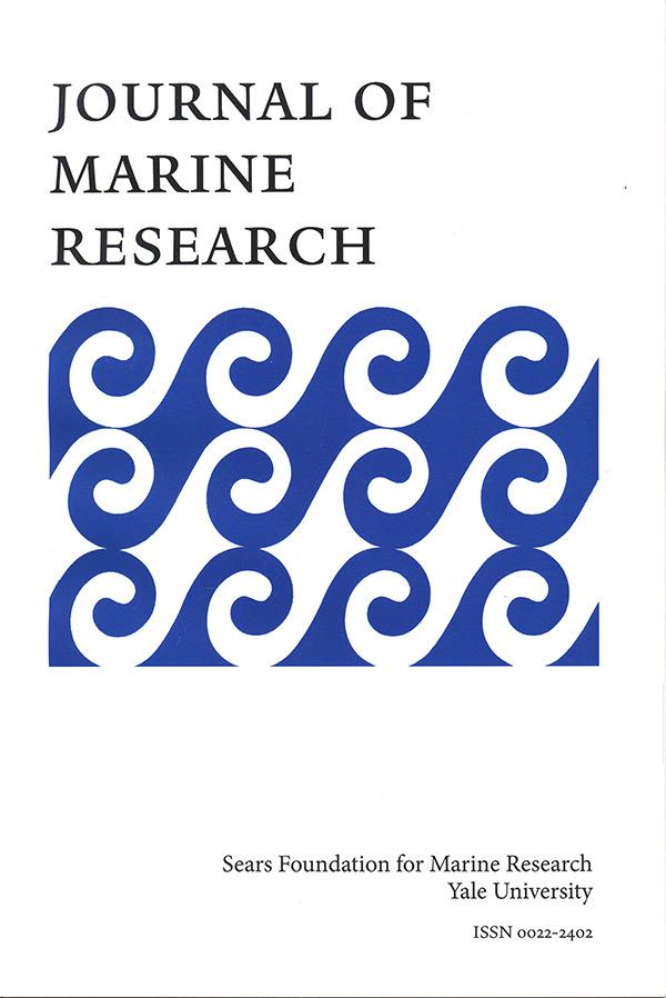 Journal of Marine Research cover