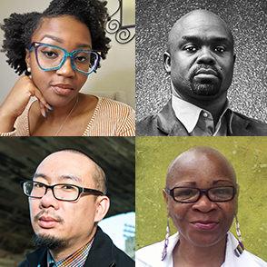 Headshots of speakers of 2022 MLK Poetry Jam